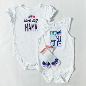 Set of 2 Gymboree onesies